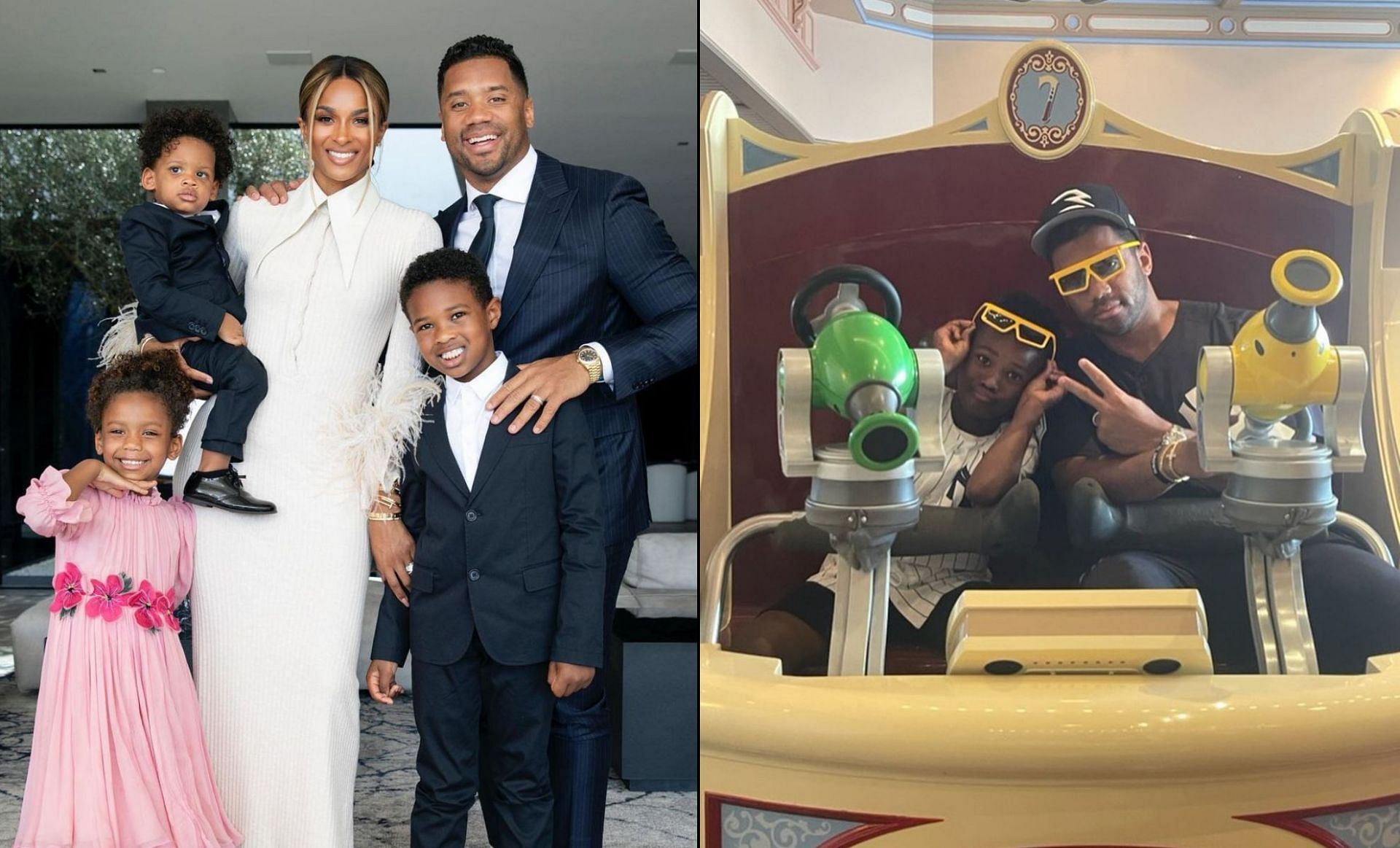 Is Russell Wilson close with his stepson Future Jr?