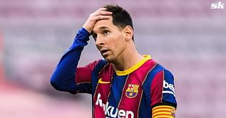 Lionel Messi’s mural in Barcelona cruelly destroyed after his decision to renew contract with PSG: Reports