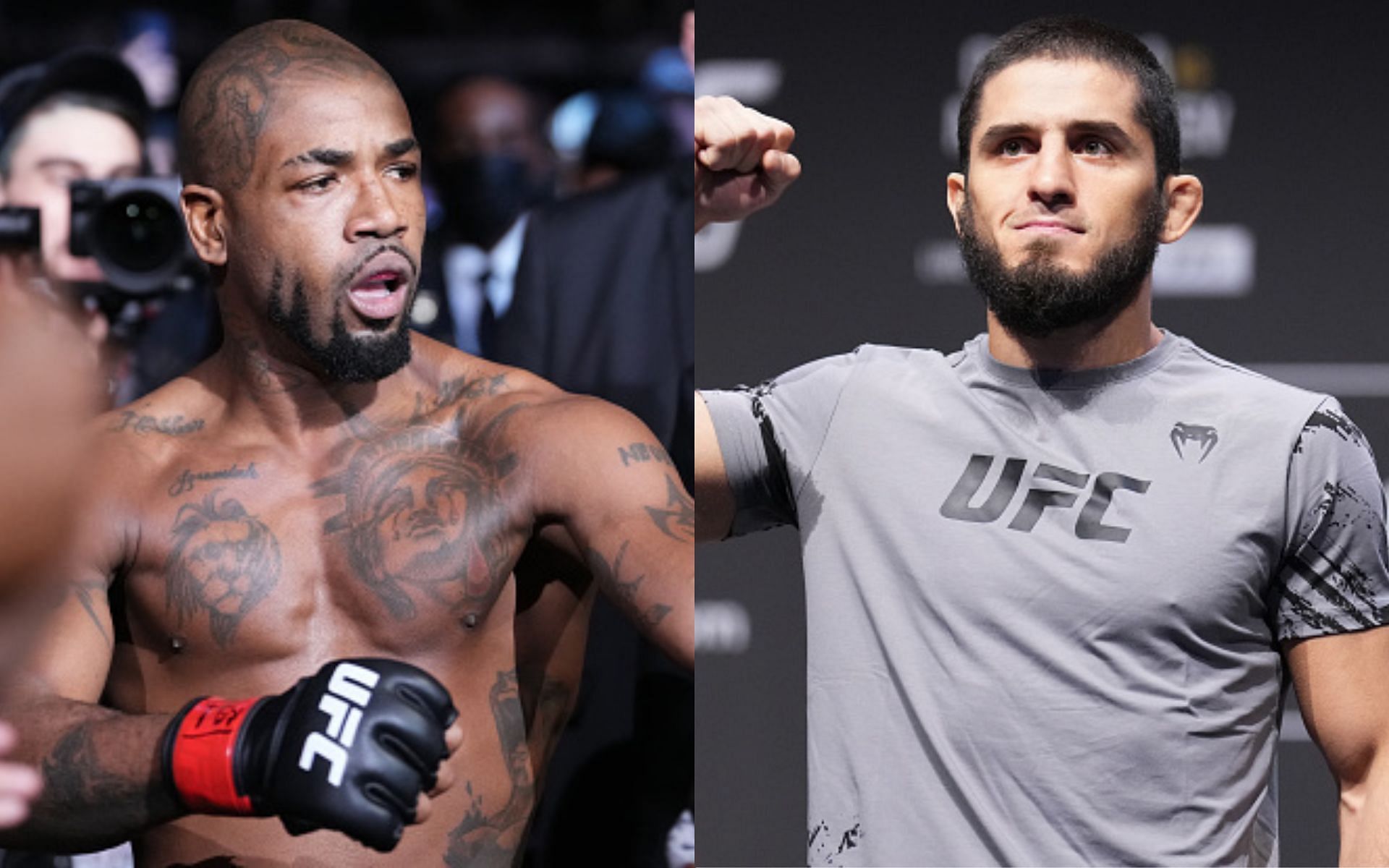 Bobby Green (Left) and Islam Makhachev (Right)(Images via Getty)