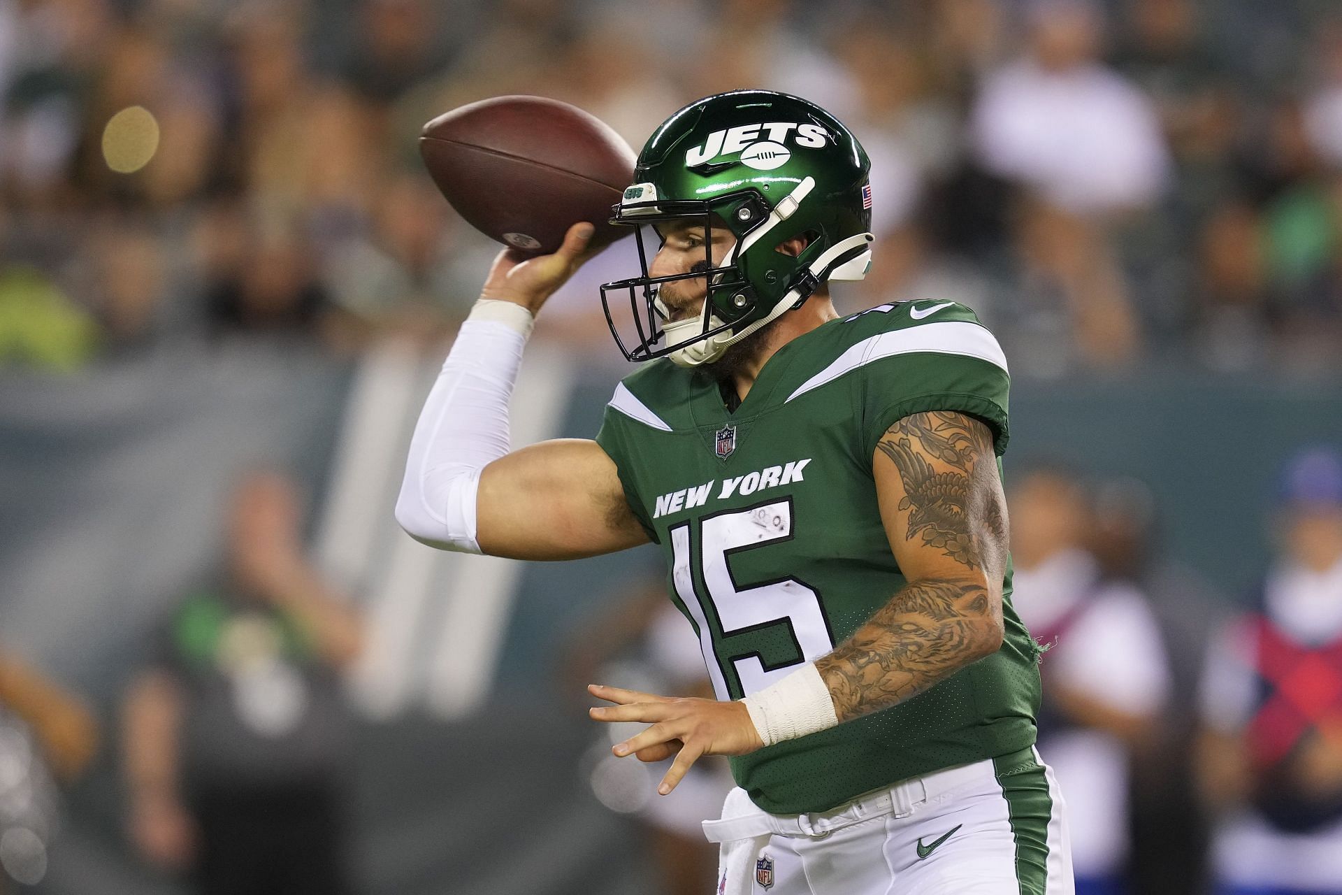 Who is Chris Streveler? Jets bench Zach Wilson and field fourth