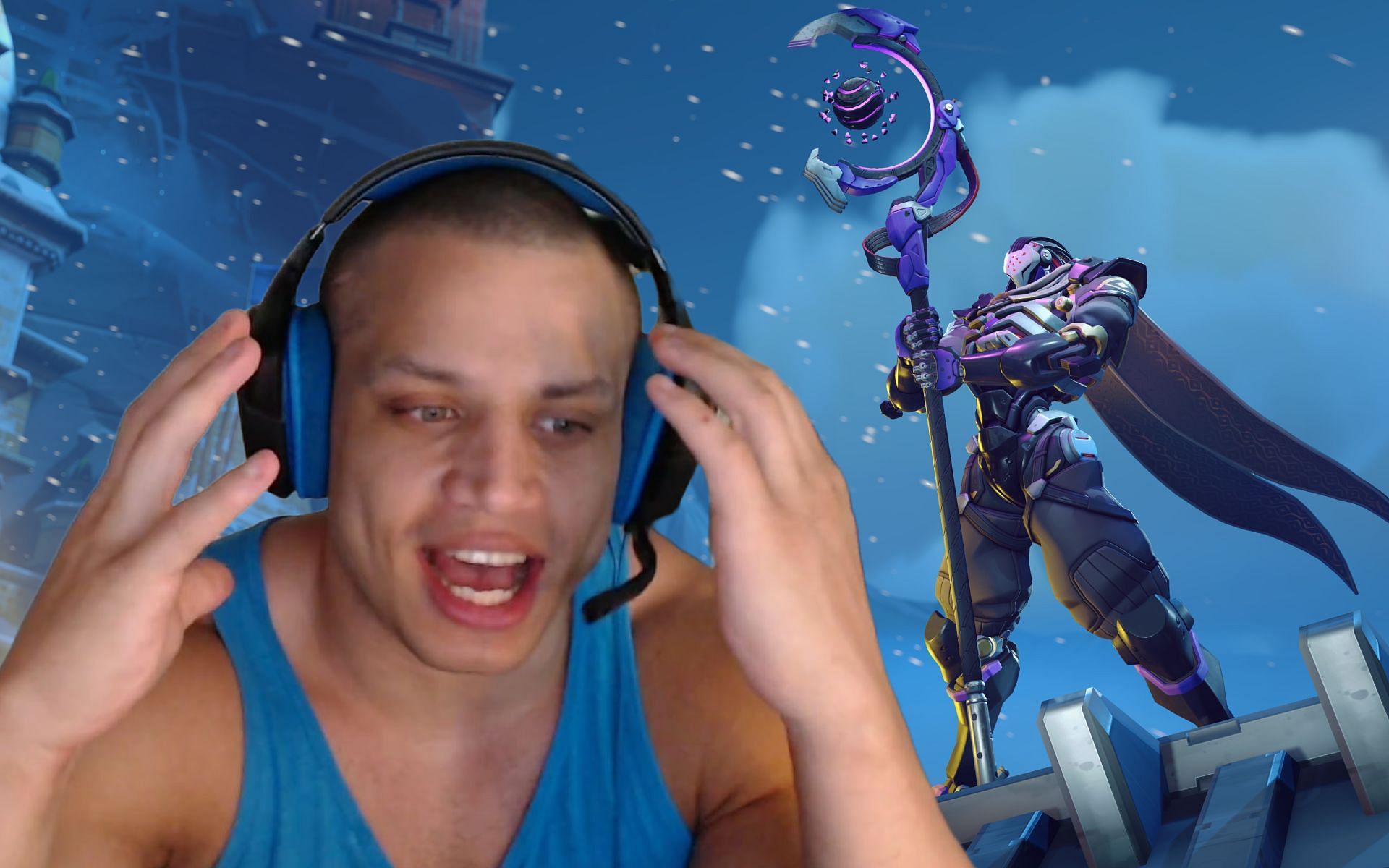 Tyler1 talks about not wanting to play Overwatch 2 outside of sponsored streams (Image via Sportskeeda)
