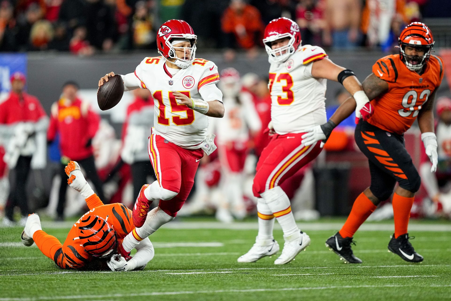 Kansas City Chiefs fall from No. 1 seed with last-second loss to Bengals -  The Globe and Mail