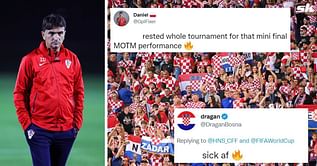“Sick af”, “Rise up” – Croatia fans thrilled with inclusion of 2 players in line-up for FIFA World Cup third-place playoff game against Morocco