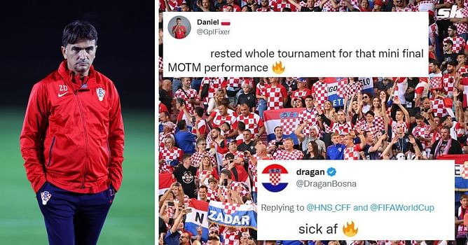 “Sick af”, “Rise up” – Croatia fans thrilled with inclusion of 2 players in line-up for FIFA World Cup third-place playoff game against Morocco