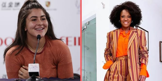 Bianca Andreescu left in awe after meeting Viola Davis at Massachusetts Conference for Women