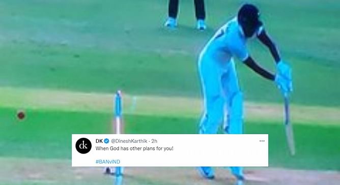 “When God has other plans for you!” – Dinesh Karthik as Shreyas Iyer survives bizarre dismissal