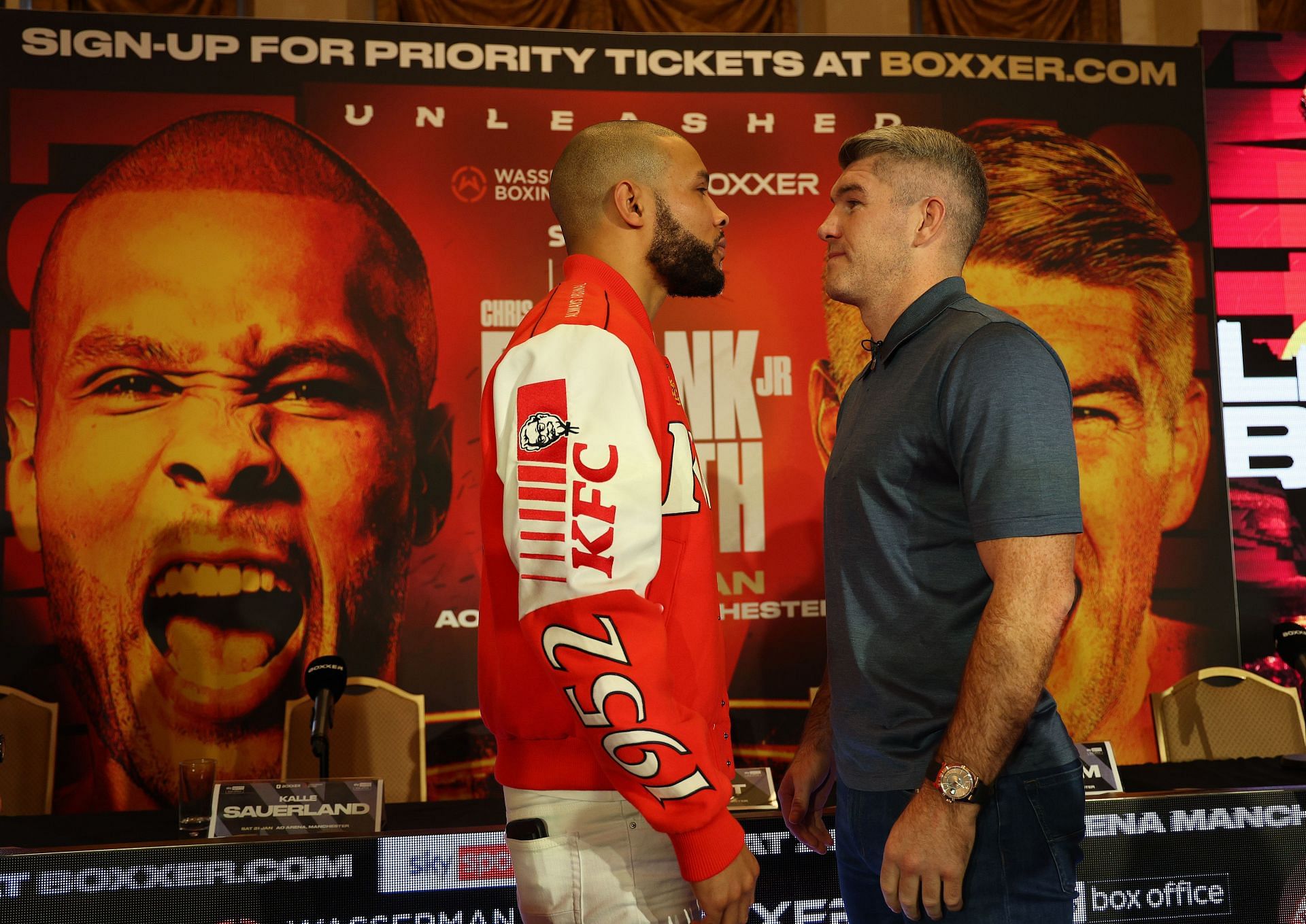 Chris Eubank Jr v Liam Smith Press Conference