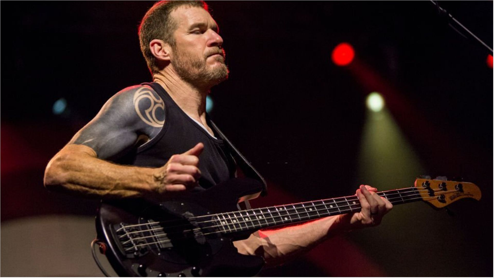 Tim Commerford established a new group with Mathias Wakrat and Jonny Polonsky (image via Barry Brecheisen/Getty Images)