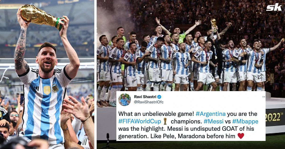 Cricket world reacted to Lionel Messi