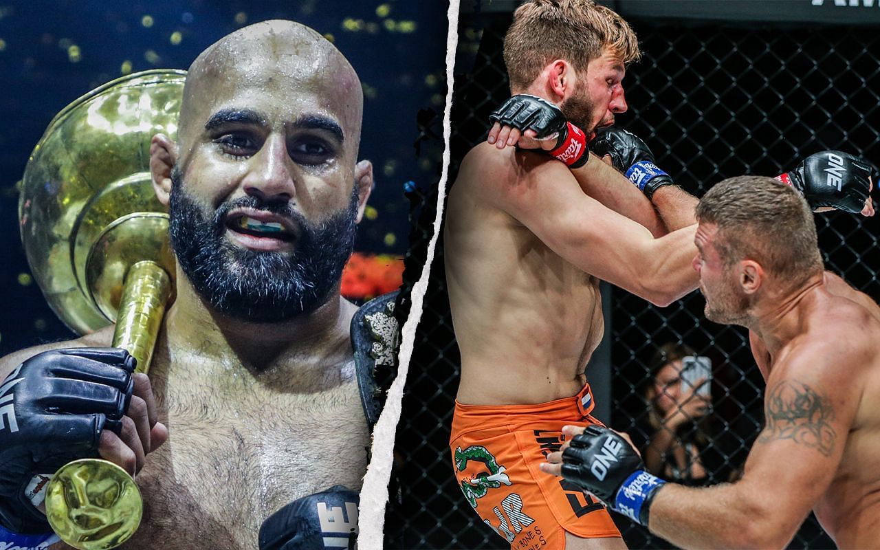 [Photo Credit: ONE Championship] Arjan Bhullar, Anatoly Malykhin