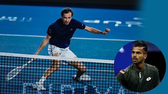 Daniil Medvedev is like a "doctor" on the court, says Indian tennis star Sumit Nagal, underlines Russian's great control over his game