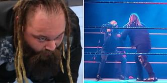WWE cameraman reacts to being assaulted by Bray Wyatt on SmackDown