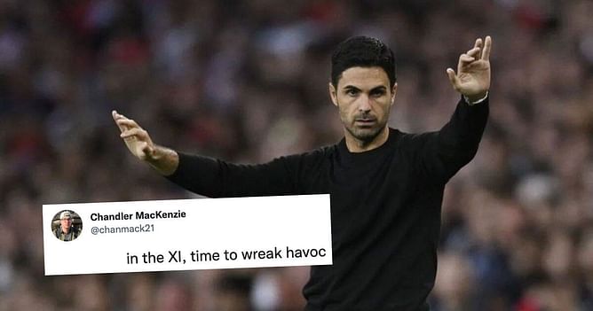 "Time to wreak havoc" "So much sauce in this team" - Arsenal fans thrilled as Mikel Arteta welcomes back star player to starting XI