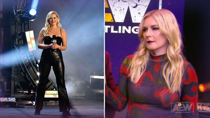 "Me and all of them going head to head" - 30-year-old puts AEW roster on notice during Renee Paquette segment on Rampage