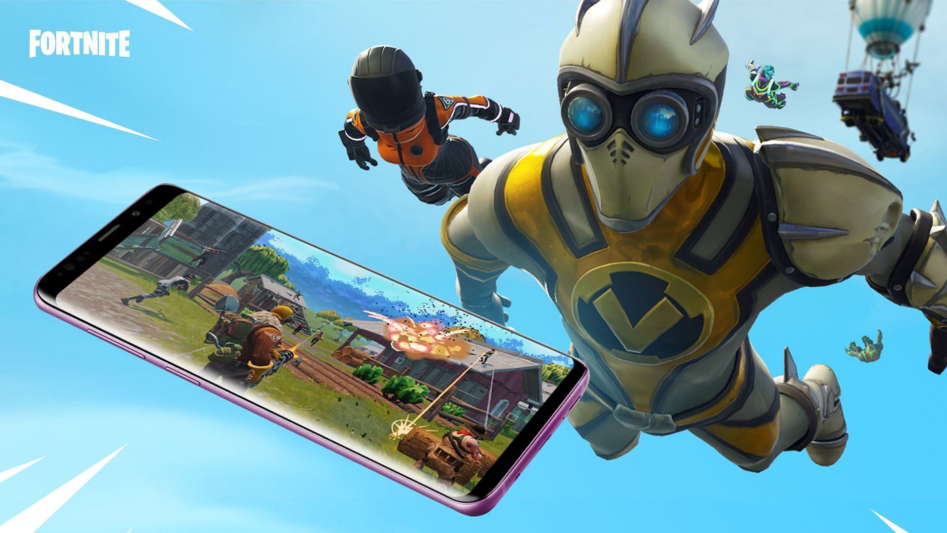 Fortnite can be played on many other gaming devices, including mobile phones (Image via Epic Games)