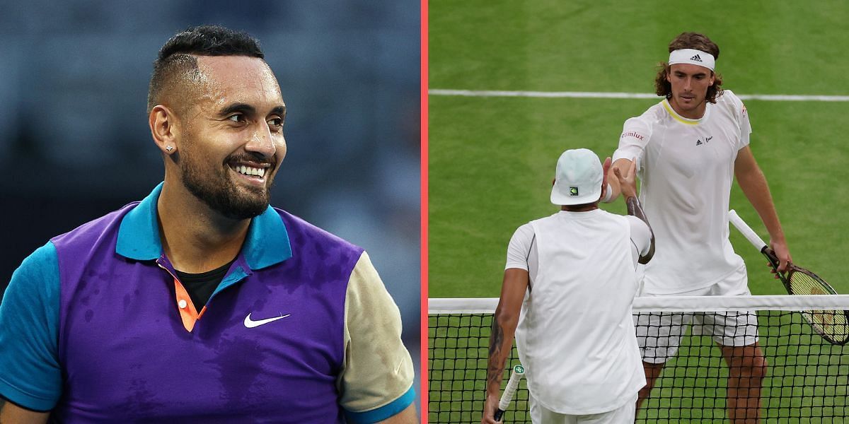 Nick Kyrgios reacted to the idea of playing doubles with Stefanos Tsitsipas at Diriyah Tennis Cup