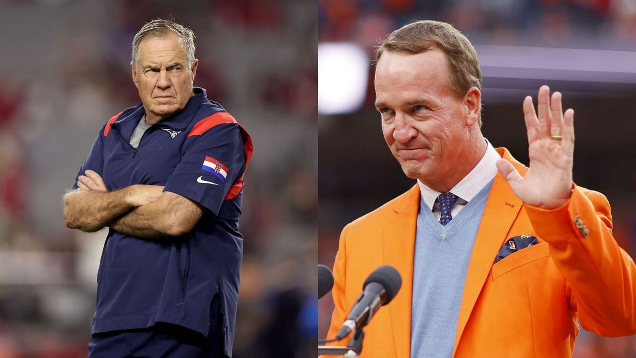 Bill Belichick to take frustration of losing to Peyton Manning out at  Pebble Beach 