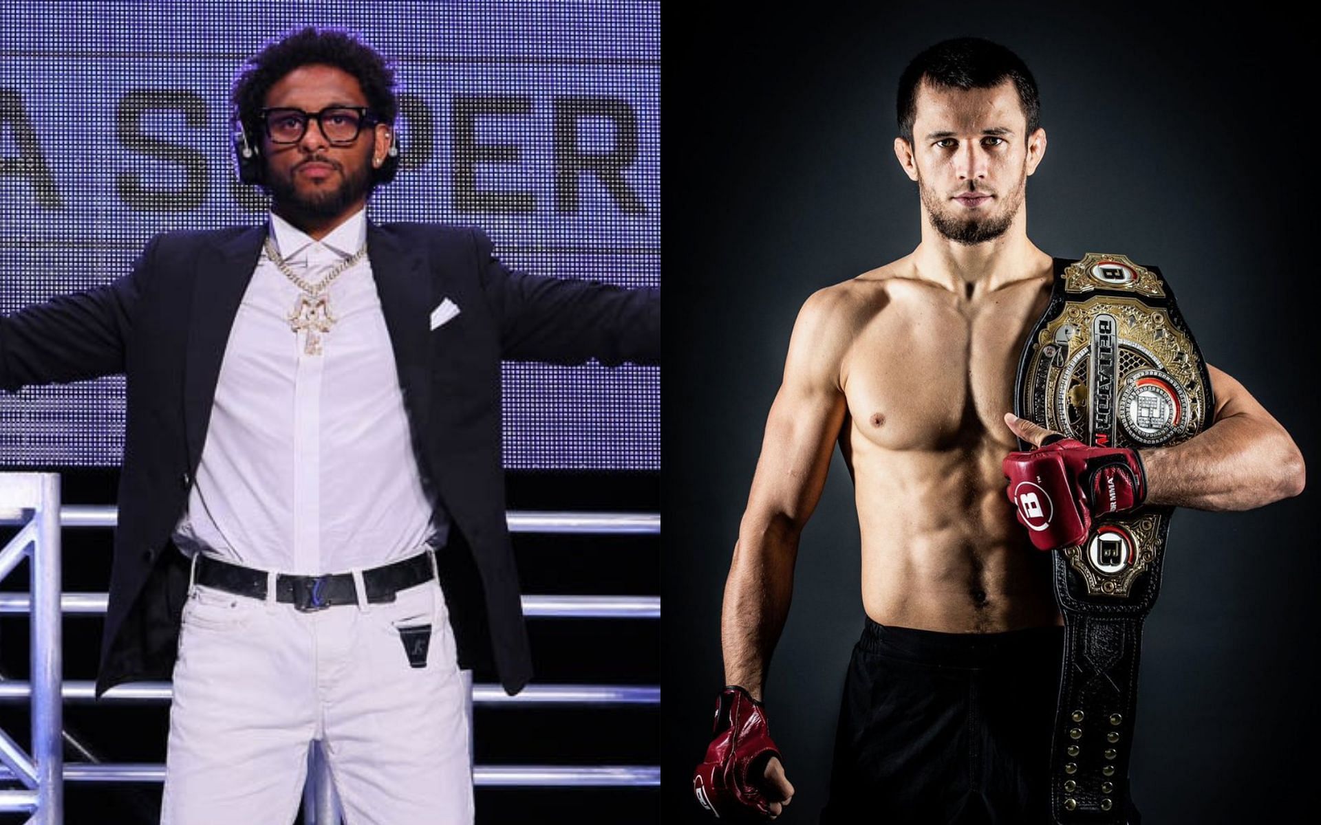 A.J. McKee [Left] Usman Nurmagomedov [Right] [Images courtesy: @theUG and @Usmannmgdv (Twitter)]