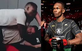 Watch: Israel Adesanya begins work on his grappling ahead of potential Alex Pereira fight