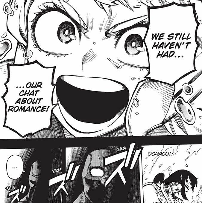 My Hero Academia Manga 375 My Hero Academia chapter 375: Toga becomes Twice as Uraraka and Asui's