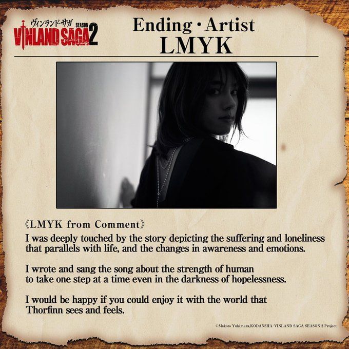 Vinland Saga season 2 releases a new trailer and the ending theme song