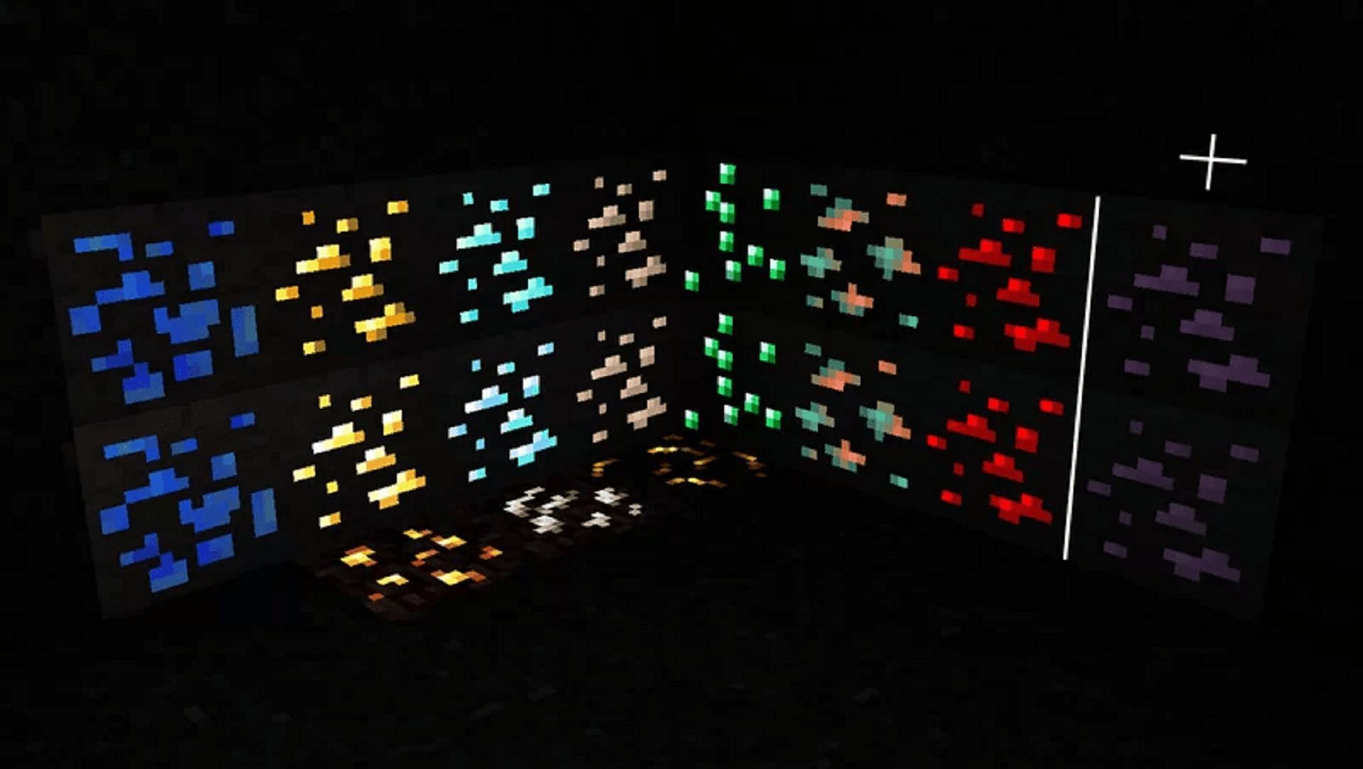 how-to-make-ores-glow-in-minecraft