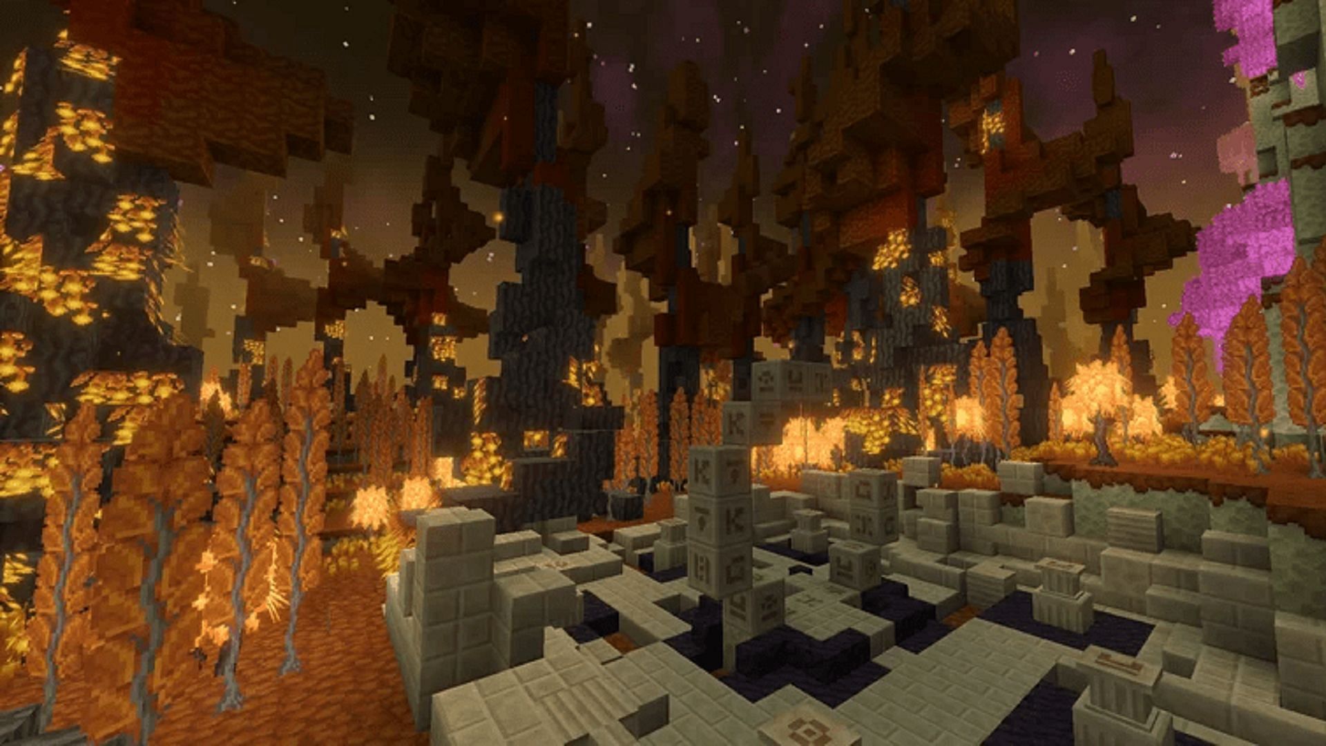 One of many new dimensions made available in the Better Minecraft modpack (Image via xSHXRKIEx/CurseForge)