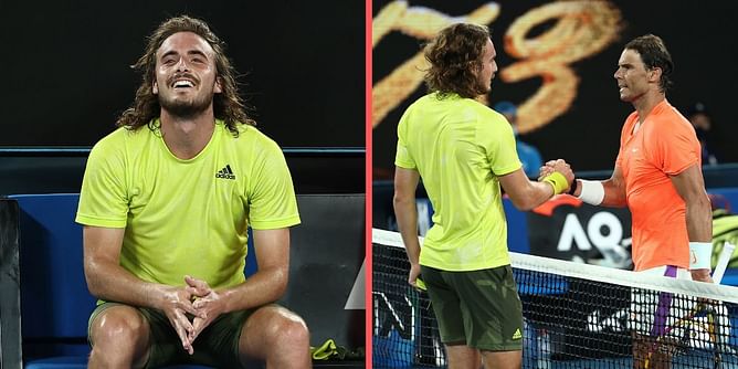 "I was in a cage and someone decided to unlock it, I suddenly felt free" - Stefanos Tsitsipas recalls win over Rafael Nadal at Australian Open 2021