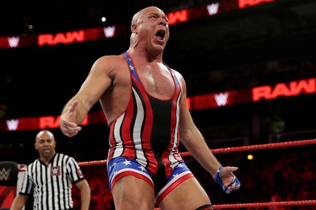 Kurt Angle originally retired in 2019