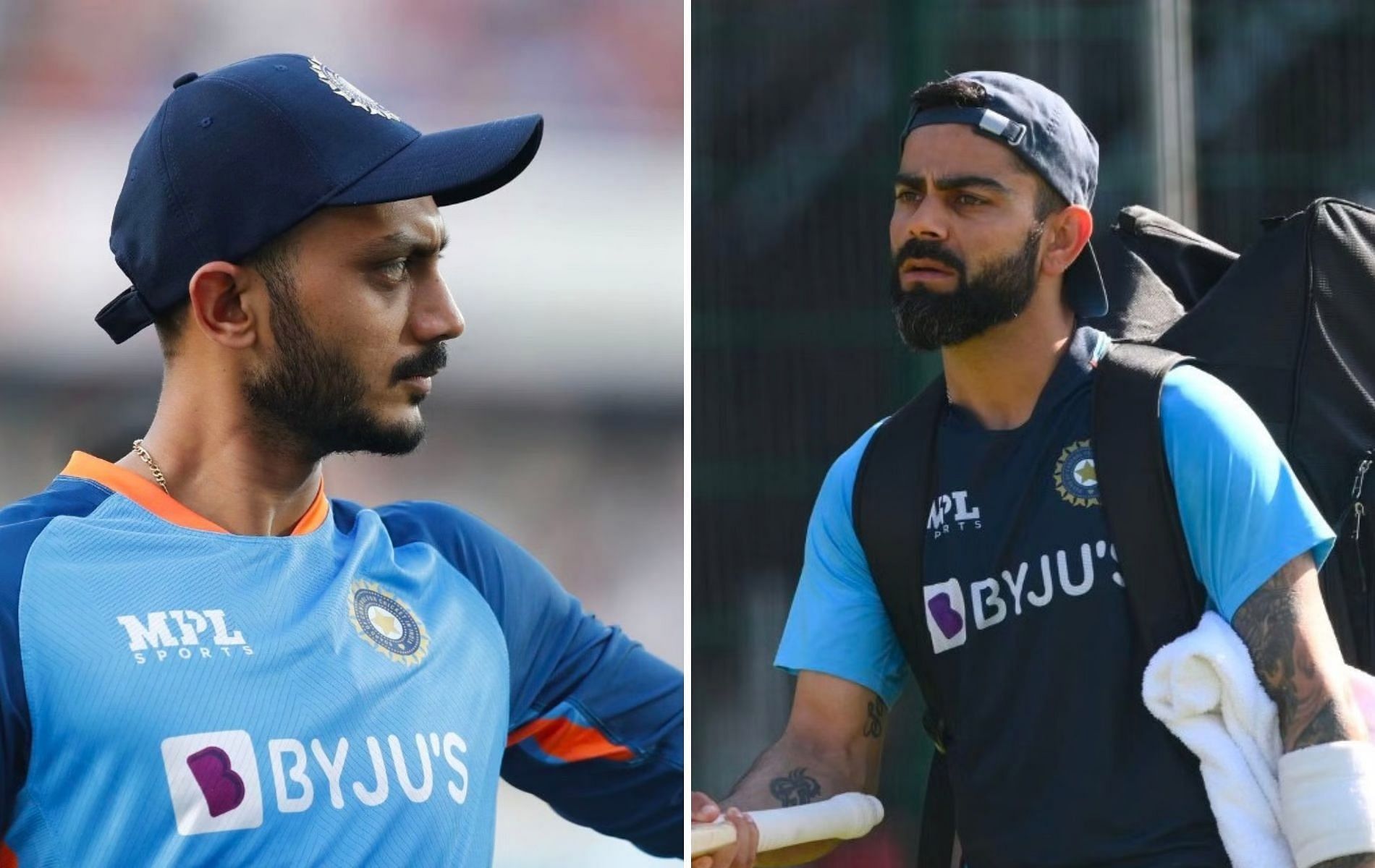 Axar Patel was promoted ahead of Virat Kohli in the batting order. [P/C: Getty]