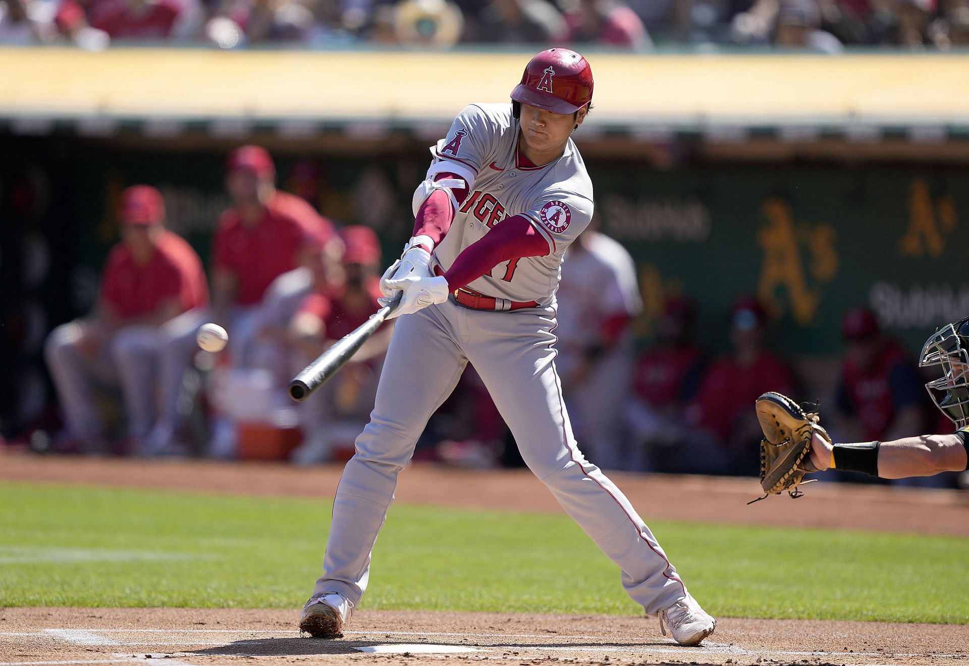 Los Angeles Angels v Oakland Athletics