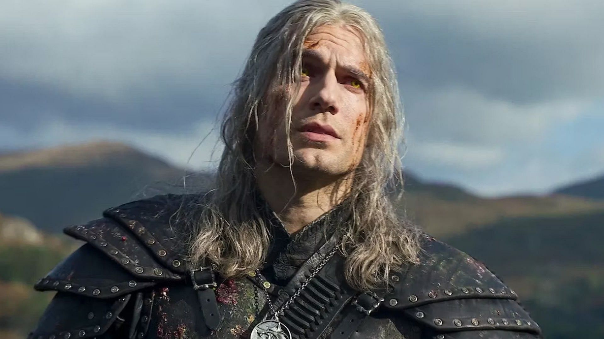 Geralt of Rivia in The Witcher (image via Netflix)