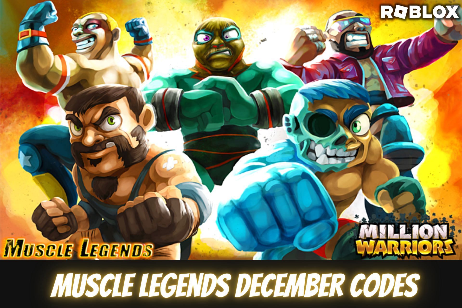 Roblox Muscle Legends codes (December 2022)