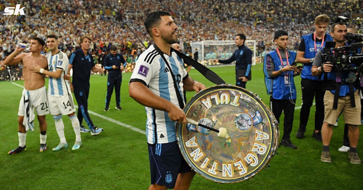 Sergio Aguero insults France star after Argentina&rsquo;s 2022 FIFA World Cup win