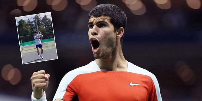 World No. 1 Carlos Alcaraz excited about 2023 Australian Open, back on court for first time since Paris Masters