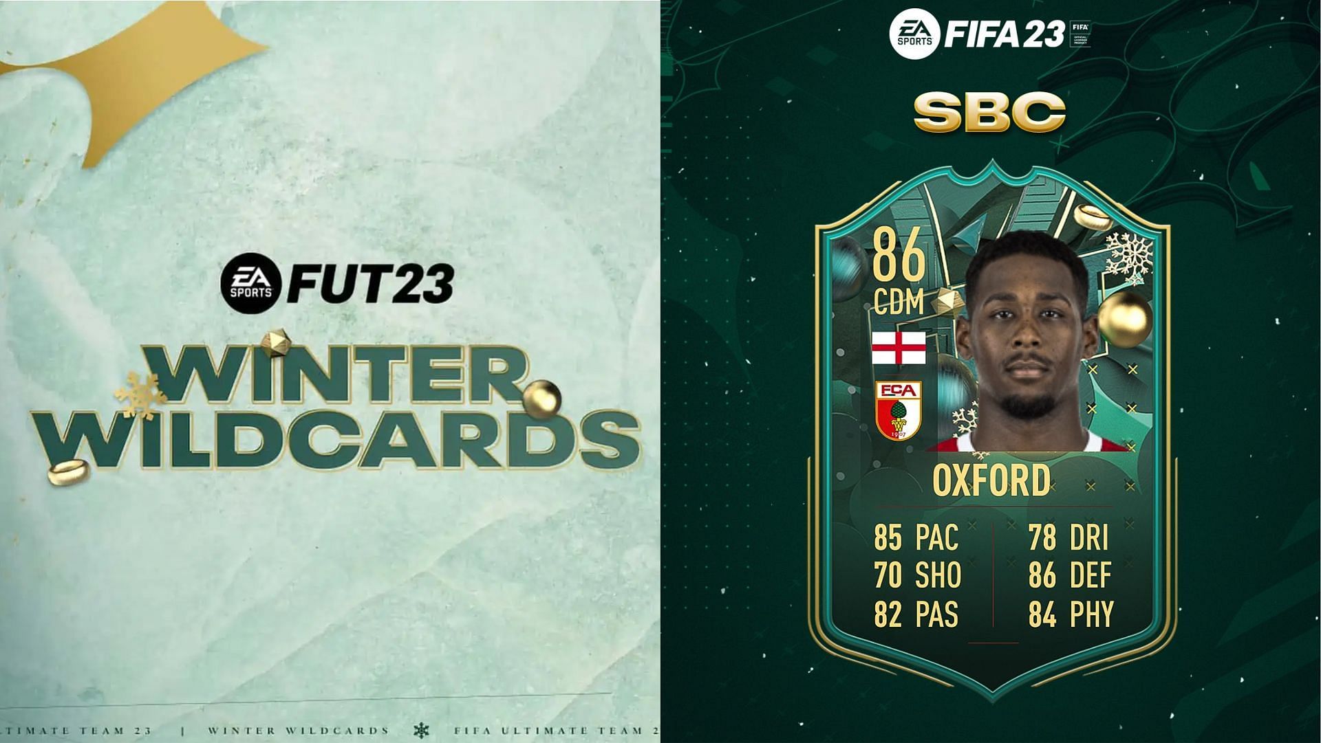 A new Winter Wildcards SBC has been leaked in Ultimate Team (Images via EA Sports, Twitter/FUT Sheriff)