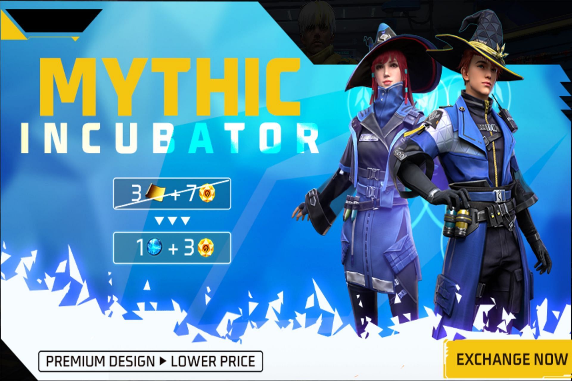 New Incubator starts on Free Fire MAX India server (Image via Garena)