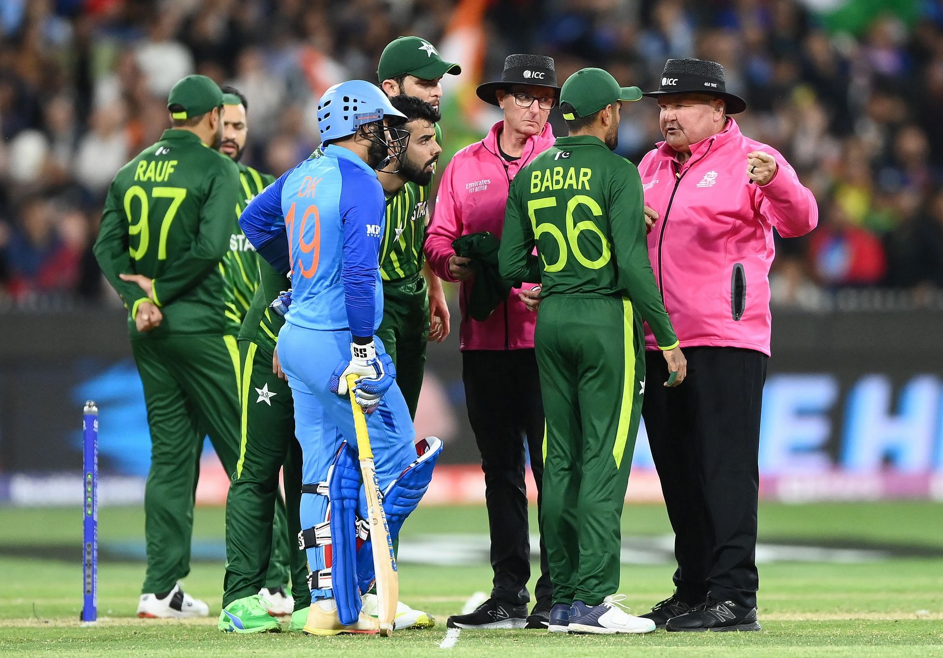 India v Pakistan - ICC Men's T20 World Cup 2022. Pic: Getty Images