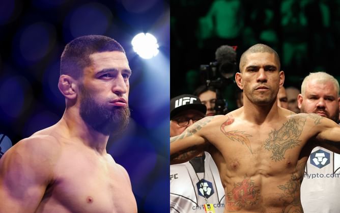 "He lost against a sh*t guy" - Khamzat Chimaev claims Alex Pereira is "running away" from potential title clash with him