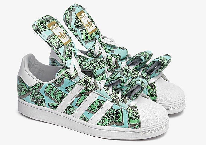 Posicionar Privilegio imagen Adidas Originals x Jeremy Scott Superstar "Money": Where to buy, price,  release date, and more explored