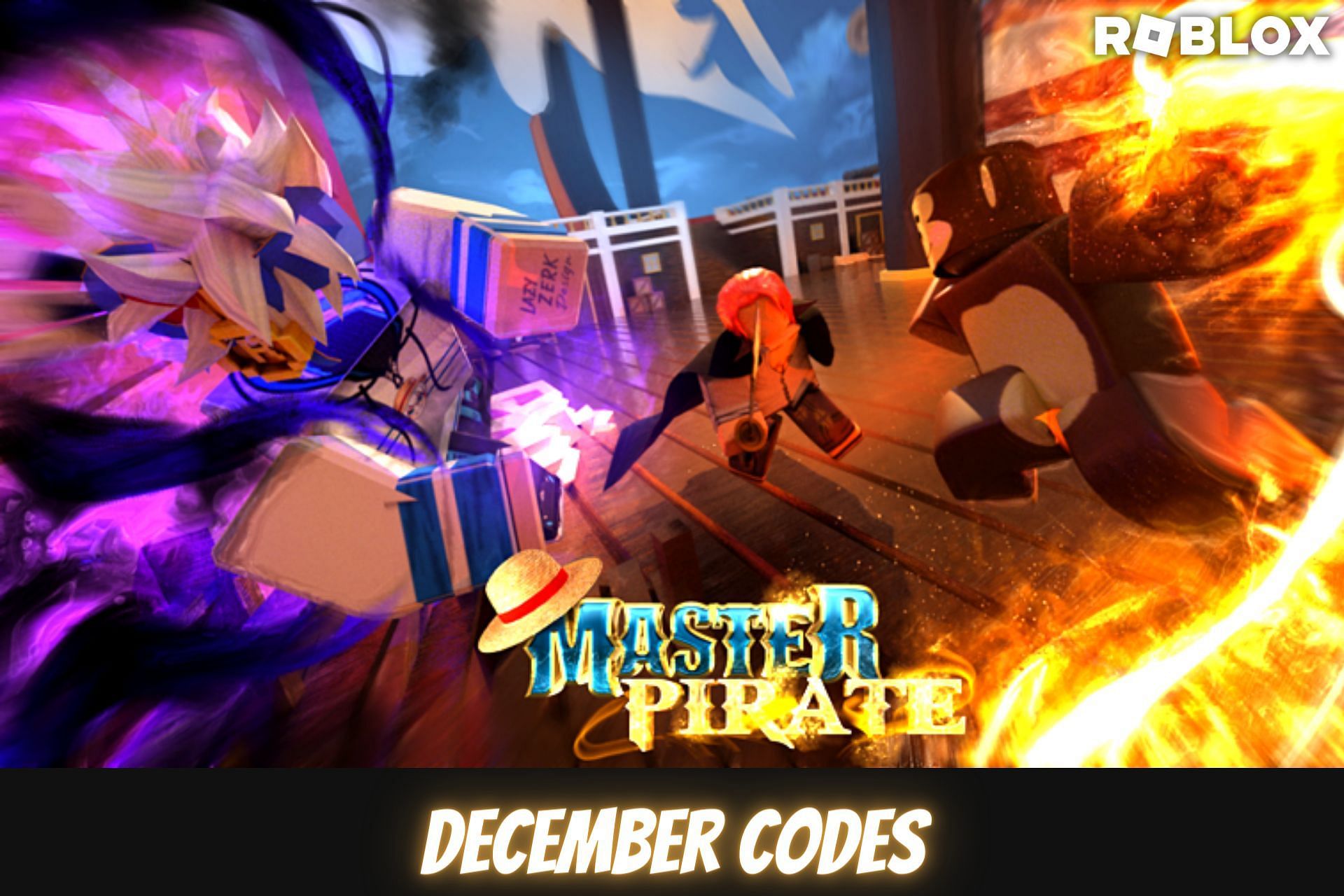 Roblox Master Pirate Codes (December 2022)