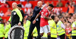 "It is a combination of physcial but also mental" - Ten Hag opens up about Manchester United star Jadon Sancho training alone