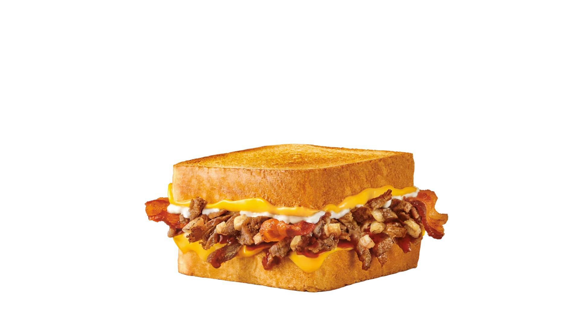 Steak and Bacon Grilled Cheese Sandwich - Classic (Image via Sonic)