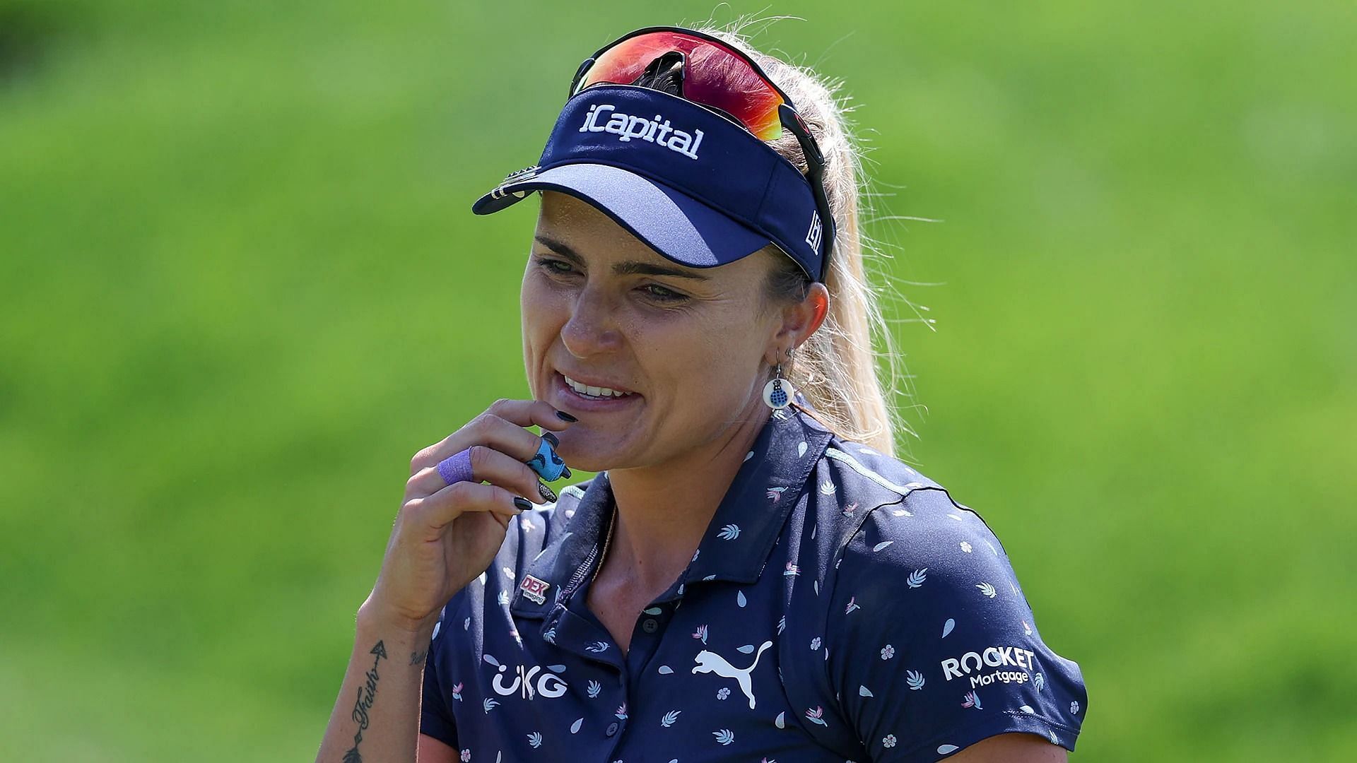 Lexi Thompson finished at T10 in the QBE Shootout 2022