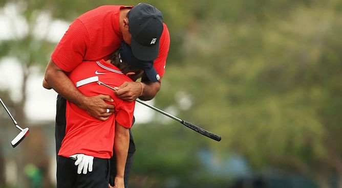 Can Charlie-Tiger Woods partnership win the 2022 PNC Championship? Odds explored