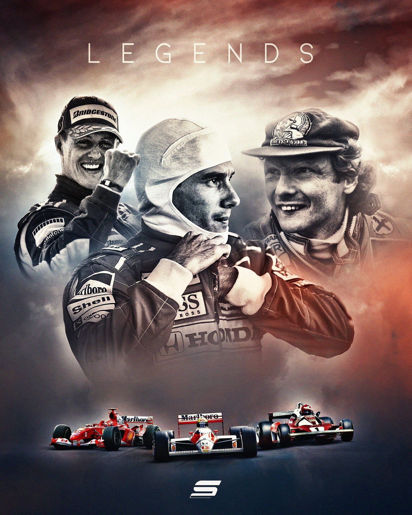 Image of some of the F1 greats