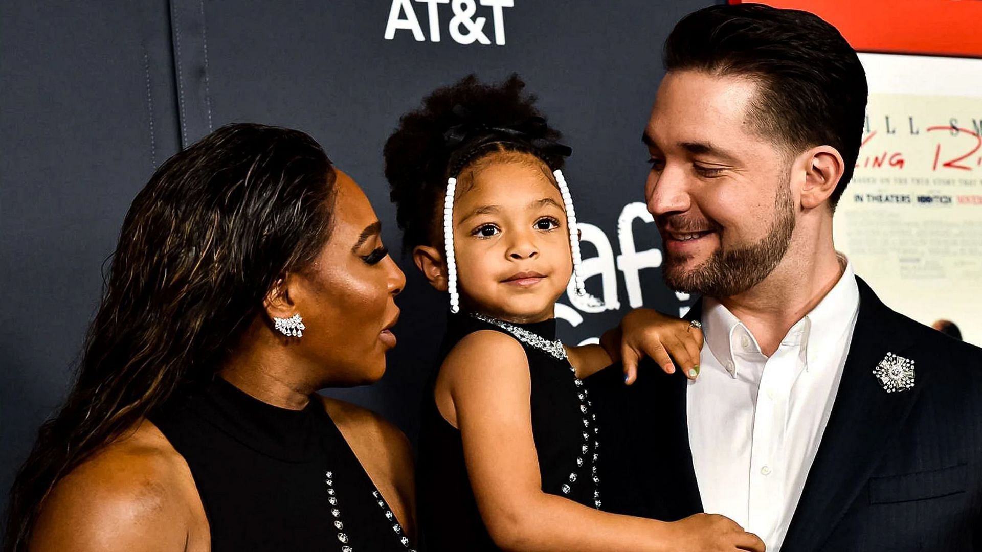 Serena Williams, Alexis Ohanian and their daughter Olympia