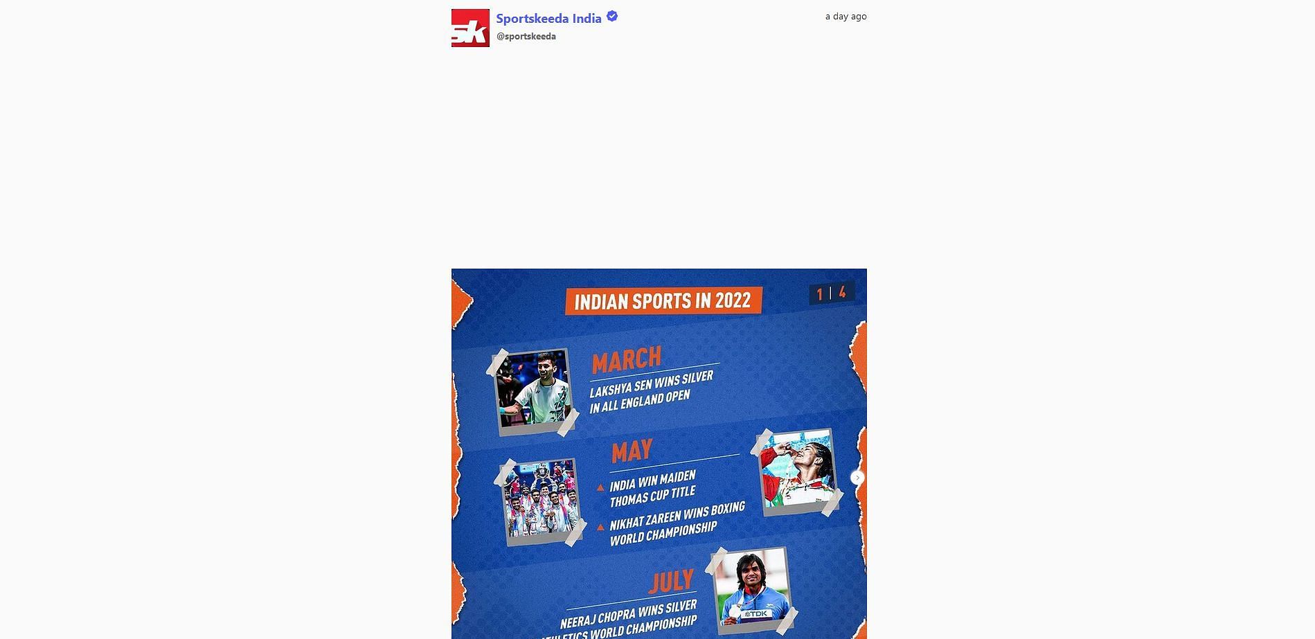 A post viewed on Sportskeeda IG profile (Image via Sportskeeda)