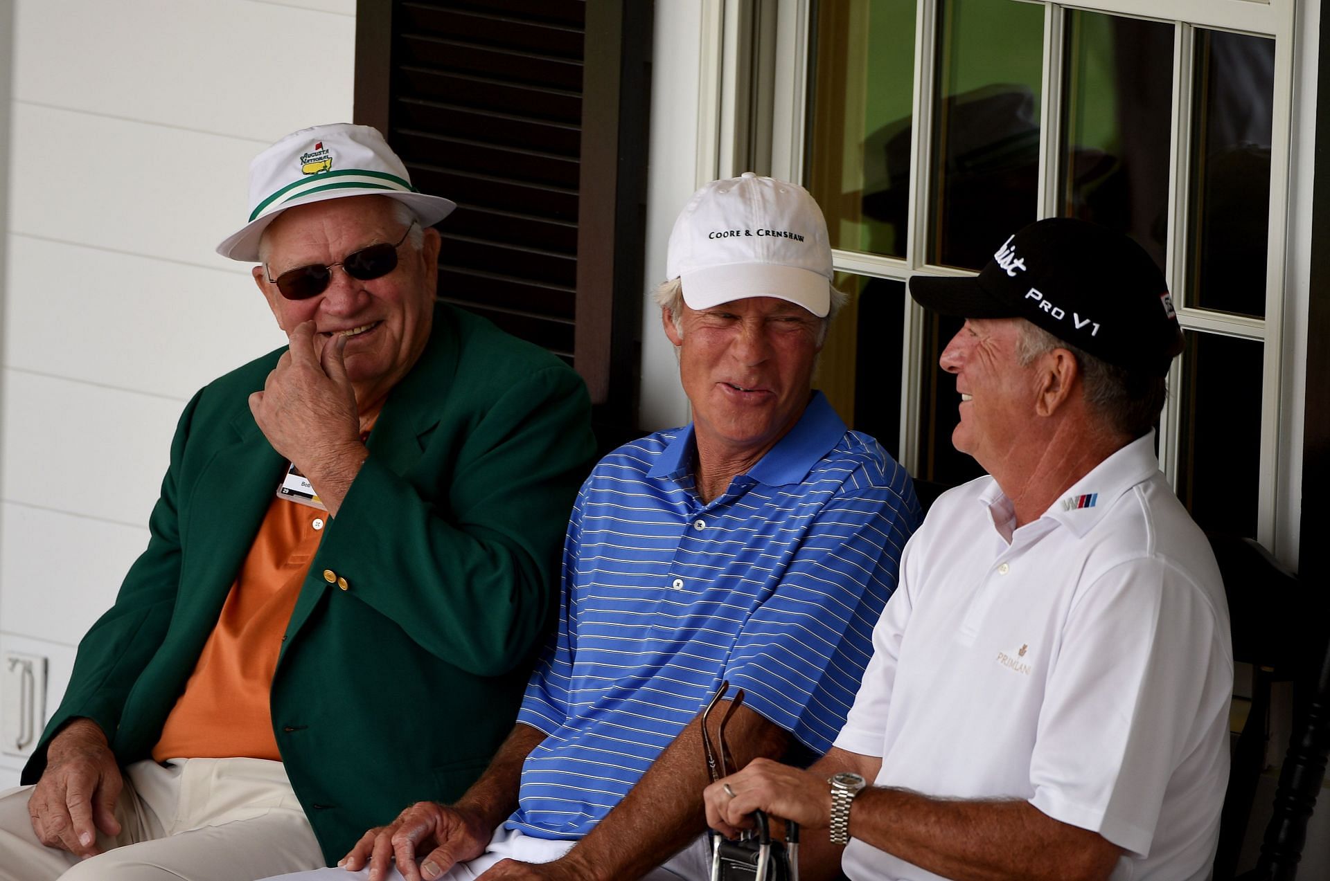 Bob Goalby and friends at The Masters