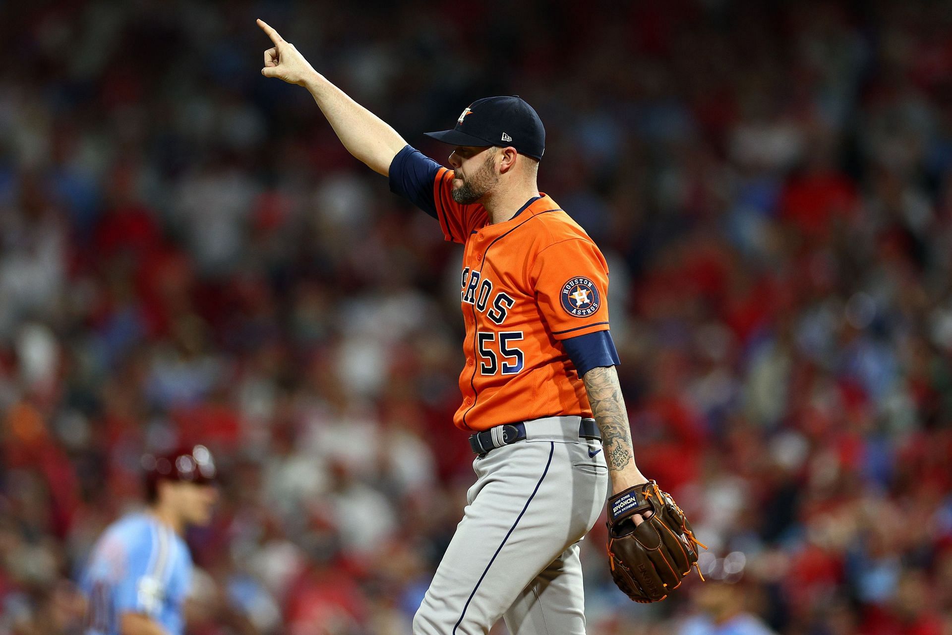 Ryan Pressly 55 Houston Astros 2022 World Series Champions